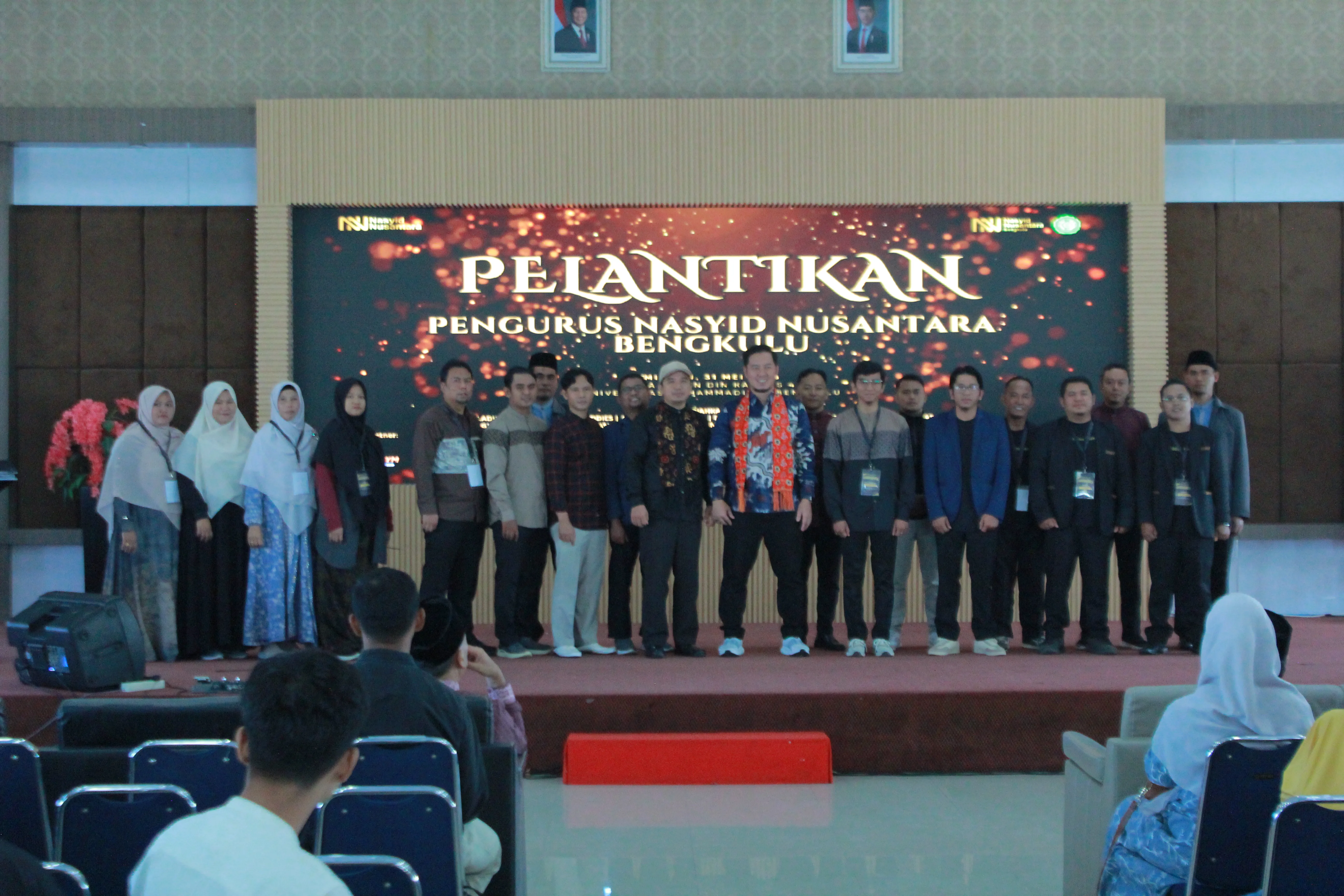 Penampilan Tim Nasyid di Konser Bengkulu 2026